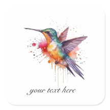 Farbiger Flug, Aquarellmingvogel