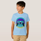 Farbiger Gaming-Controller T-Shirt (Vorne ganz)
