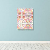 Farbiger Garten Leinwanddruck (Insitu (Holzboden))