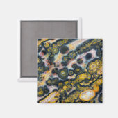 Farbiger Gepunkteter Ozean Jasper Magnet (Vorderseite/Rückseite)