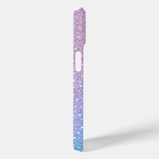 Farbiger Glitzer Case-Mate iPhone Hülle (Rückseite / Rechts)