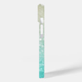 Farbiger Glitzer Hübsch Bokeh Mit Monogramm Case-Mate iPhone Hülle (Rückseite / Links)