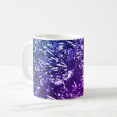 "Farbiger Glitzer" Kaffeezubereitung Tasse (Vorderseite Links)