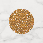 Farbiger Glitzer Konfetti (Klein Vorderseite)