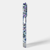 Farbiger Glitzer Pink Flamingos Case-Mate iPhone Hülle (Rückseite / Rechts)