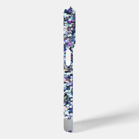 Farbiger Glitzer Pink Flamingos Case-Mate iPhone Hülle (Rückseite / Rechts)