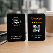 Farbiger Google-Review-QR-Code Minimal Business 