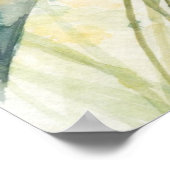 Farbiger Gouldamadine-Vogel Poster (Ecke)