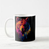 Farbiger Grizzly Kaffeetasse (Links)