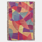 Farbiger Grunge: Hintergrund geometrischer Dreieck Decke (Vorderseite Vertikal)