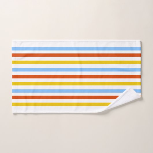 Farbiger Gummi Ducky Badhandtuch Set (Handtuch)