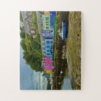 Farbiger Hafen von Portree | Insel Skye Puzzle