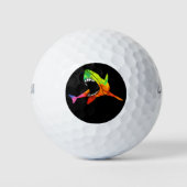 Farbiger Hai Golfball (Vorderseite)