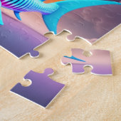 Farbiger Hai Puzzle (Seite)