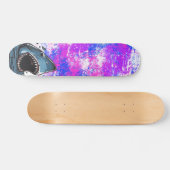 Farbiger Hai Skateboard (Horizontal)