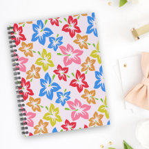 Farbiger Hibiskus, Muster von Blume