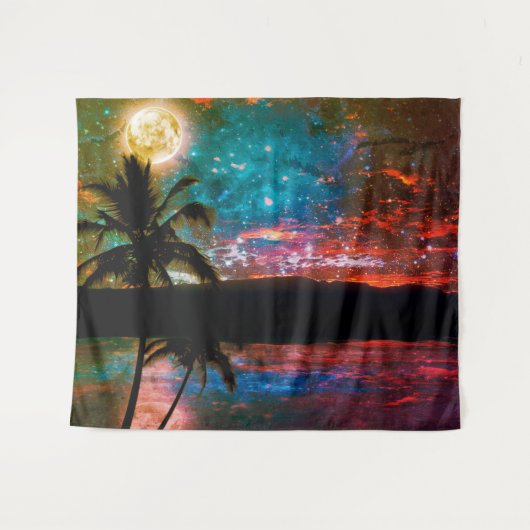 Farbiger Himmel Wandteppich (Vorderseite (Horizontal))