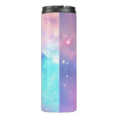 Farbiger Himmelnebel Thermosbecher (Rückseite)