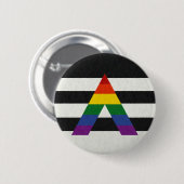 Farbiger Hintergrund für das alleinige LGBT-Flag Button (Vorne & Hinten)