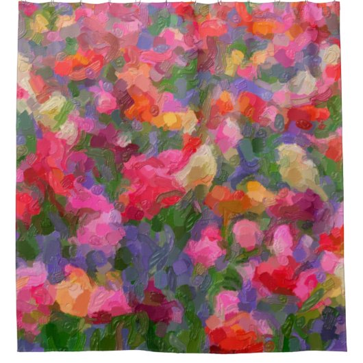 Farbiger Hintergrund für Illustrationen mit andere Duschvorhang (Vorderseite)