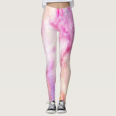 Farbiger Hintergrund Leggings (Vorderseite)