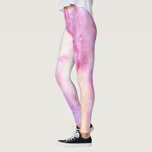 Farbiger Hintergrund Leggings (Links)