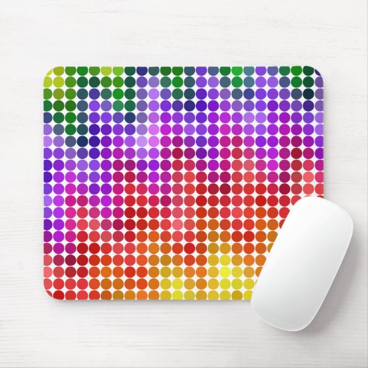 Farbiger Hintergrund Mousepad (Mit Mouse)