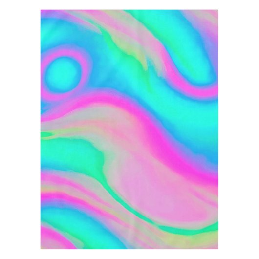 Farbiger Hintergrund Tischdecke (Vorderseite)