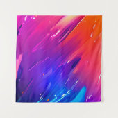 Farbiger Hintergrund Wandteppich (Vorderseite (Horizontal))