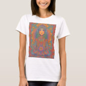 Farbiger Hippy-T - Shirt (Vorderseite)