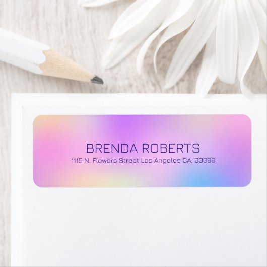 Farbiger holografischer Hintergrund (Insitu)