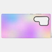 Farbiger holografischer Hintergrund Samsung Galaxy Hülle (Rückseite (Horizontal))