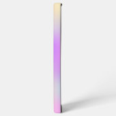 Farbiger holografischer Hintergrund Samsung Galaxy Hülle (Linke Seite)