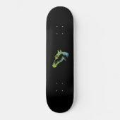 FARBIGER HORSEKOPF SKATEBOARD (Vorderseite)