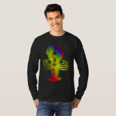 Farbiger Hummer T-Shirt (Vorne ganz)