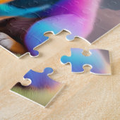 Farbiger Hund Puzzle (Seite)