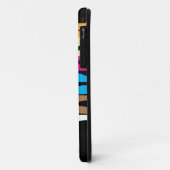 Farbiger HundiPhone 5 Kasten Case-Mate iPhone Hülle (Hinten/Links)