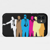 Farbiger HundiPhone 5 Kasten Case-Mate iPhone Hülle (Rückseite (Horizontal))