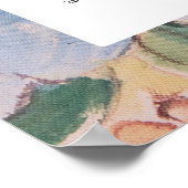 Farbiger Illustrationskalender 2024 Poster (Ecke)