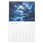Farbiger Impasto-Kunstkalender Kalender (Jan 2027)