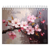 Farbiger Impasto-Kunstkalender Kalender (Titelbild)