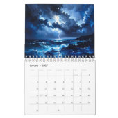 Farbiger Impasto-Kunstkalender Kalender (Jan 2027)