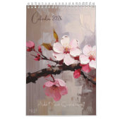 Farbiger Impasto-Kunstkalender Kalender (Titelbild)