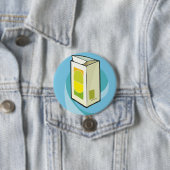 Farbiger Juice Carton Moderner Minimal Button (Beispiel)