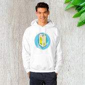 Farbiger Juice Carton Moderner Minimal Hoodie