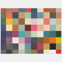 Farbiger Karo Prüfmuster