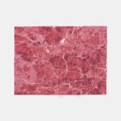 Farbiger Korallenmarmor Fleecedecke (Vorderseite (Horizontal))