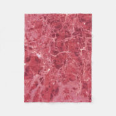 Farbiger Korallenmarmor Fleecedecke (Vorderseite)