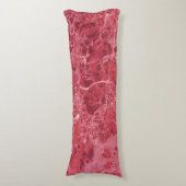 Farbiger Korallenmarmor Seitenschläferkissen (Vorderseite Vertikal)