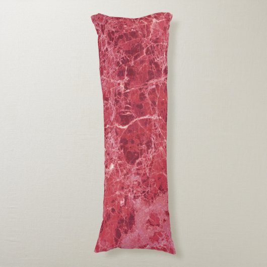 Farbiger Korallenmarmor Seitenschläferkissen (Vorderseite Vertikal)